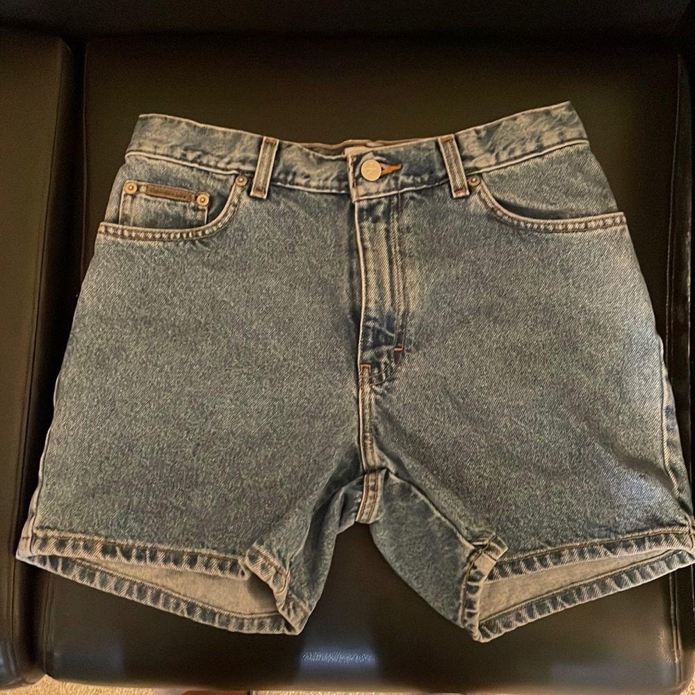 Vintage Calvin Klein denim shorts